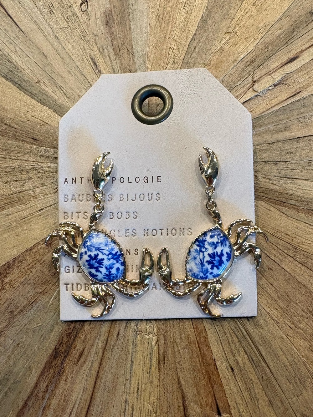 Anthropologie Ceramic Crab Earrings. Brand new! - Picture 4 of 5